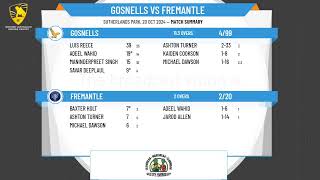 Gosnells v Fremantle [upl. by Araas]