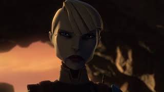 Asajj Ventress VS Hunter Crosshair Wrecker p1 Star Wars The Bad Batch Season 3 Ep 9 [upl. by Naeerb]