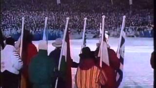 Stein Gruben  jump with Olympic Flame  Lillehammer 1994 [upl. by Yeldar]