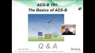 ADSB 101 Basics of ADSB Webinar Part 2  Avidyne [upl. by Ynnej]