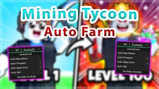 Mining Tycoon  Auto Max Miners  Prospect  Door  Sell Script [upl. by Hales769]