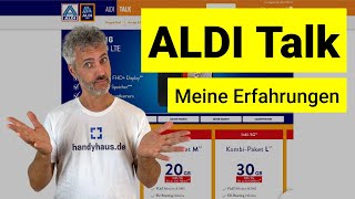 ALDI Talk » meine Erfahrungen [upl. by Felisha47]