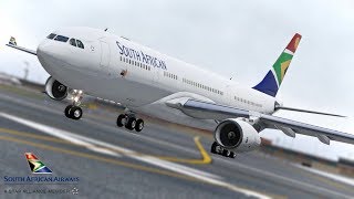 SPRINGBOK Crossing the Pond  SAA A330  XPlane 11 [upl. by Lexis67]