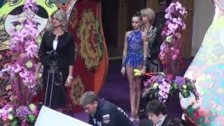 Аверина Арина булавы ГранПри Москва 2014 GrandPrix Moscow [upl. by Shyamal]