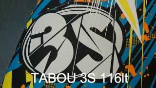 TABLA WINDSURF TABOU 3S 116Lt Preview [upl. by Blinni]