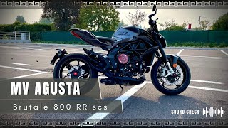 MV Agusta Brutale 800 RR SCS Walkaround soundcheck [upl. by Philemol148]