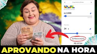 COMO FAZER EMPRÉSTIMO PARA NEGATIVADO RÁPIDO E FÁCIL APROVANDO NA HORA COM NOME SUJO E SCORE BAIXO [upl. by Nivi580]