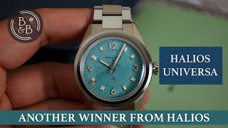 Halios Universa Pastel Blue  Another winner from Halios  Beans amp Bezels [upl. by Lissy]