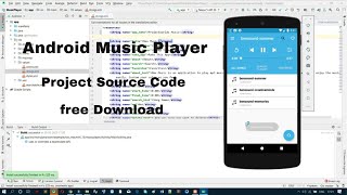 Create Music Player App in Android Studio with Source Code [upl. by Denman222]