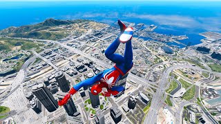 GTA 5 Epic Ragdoll GREEN SPIDERMAN VS RED MINIONVS GREEN HULK Euphoria Physics amp Funny Fails [upl. by Cl]