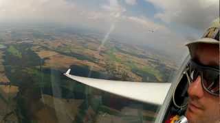 Gliding  PreJuniorWorlds Leszno 2012 [upl. by Drofla]