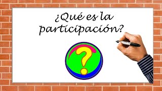 Todo lo que necesitas saber sobre la participación ciudadana [upl. by Henrik]