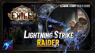 Lightning Strike Raider League Start Build Guide  PoE 324 [upl. by Pasahow795]