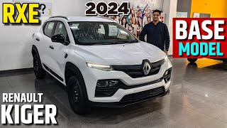 2024 Renault KIGER RXE Base Model Review and Walkaround ✅🔥 l Renault KIGER Base Variant l MRCars [upl. by Ayikahs]