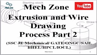 Manufacturing and production lecture 9 Tube bundle amp wire drawing Degree of Drawing [upl. by Gerita560]