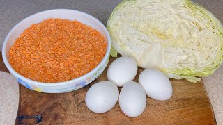 This Egg Cabbage recipe Tastier than MeatSimple Healthy Breakfast ideas Cheap amp Tasty food [upl. by Annadiana699]