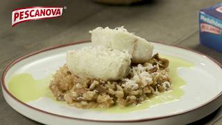 Medalhões de Pescada com Risotto de Cogumelos by Chef Miguel Mesquita [upl. by Butcher]