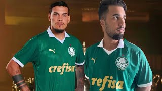 REVIEW CAMISA 1 PALMEIRAS 2024  REACT UNIFORME 110 ANOS [upl. by Dyun590]