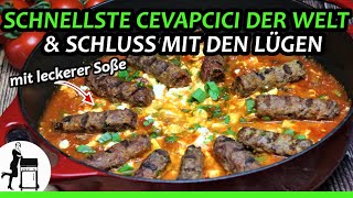 Schnellste Cevapcici der Welt amp Schluss mit den Lügen [upl. by Daphie]