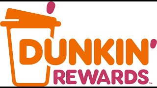 New Dunkin Rewards  Points Redemption amp Ordering [upl. by Persse]