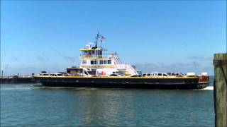 Hatteras  Ocracoke Ferry NC 61115 [upl. by Yrekaz]