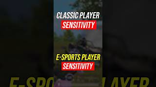 ESPORTS Player VS CLASSIC Player Sensitivity  Best Zero Recoil Sensitivity for BGMI [upl. by Kyred]