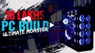 18 Lakhs Ultimate Monster PC Build  Corsair 1000D with MSI X670E Tomahawk amp Ryzen 7950X 3D [upl. by Inimak572]