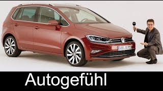 VW Golf Sportsvan SV Facelift REVIEW 2018 Volkswagen compact MPV  Autogefühl [upl. by Yehudit]