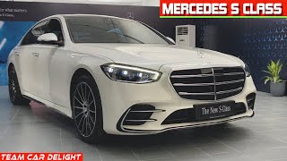 Mercedes S Class 2022  Walkaround Review with On Road Price  Mercedes S Class [upl. by Hollie]