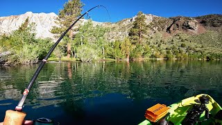 How To Catch TROUT In Deep Water  Convict Lake Ca [upl. by Lirbaj]