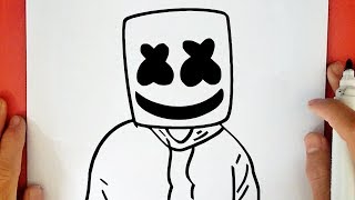 HOW TO DRAW MARSHMELLO [upl. by Lynne]