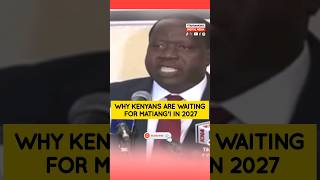 WHY KENYANS ARE WAITING FOR MATIANGI IN 2027 rutospeechtoday azimio matiangi citizentvlive [upl. by Gorton353]