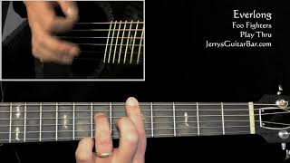 Foo Fighters Everlong Acoustic Version Play Thru [upl. by Sontag]