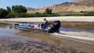 1652 Blazer 40hp Mercury outboard jet in Idaho [upl. by Anelleh370]