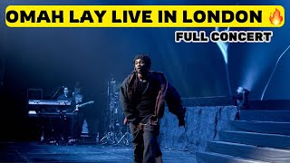 Omah Lay Live in London  Eventim Apollo 2024 Shut Down 🔥 Full Concert [upl. by Areic287]