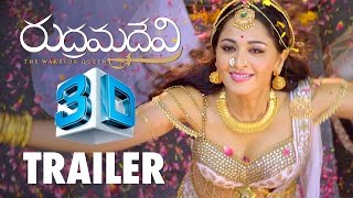 Rudramadevi theatrical trailer  Anushka Shetty Allu Arjun Rana Daggubati Krishnam Raju [upl. by Terrel]