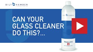 Bilt Hamber Laboratories TraceLess  Best Glass Cleaner Testing Comparison How It Works Video [upl. by Flyn]