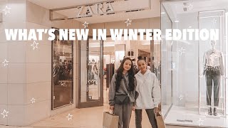 WHAT’S NEW IN ZARA WINTER EDITION amp try on  AYSE AND ZELIHA [upl. by Wylma214]