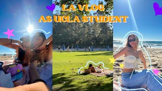 october vlog🍓  ucla  UCLA 대학생 일상 브이로그 [upl. by Octavian]