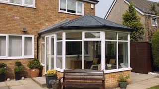 Replacement Conservatory Roof   Ultraroof Tiled Roof  Ultraframe [upl. by Ecerahc]