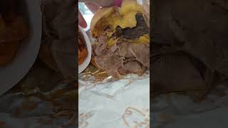 Arbys double roast beef shortsfeed food lunch [upl. by Acinad151]