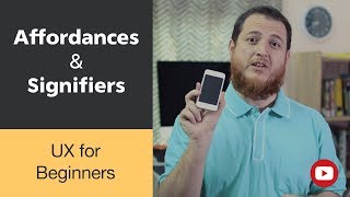UX for Beginners → Affordances and Signifiers explained with examples [upl. by Lossa504]