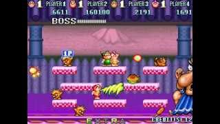 Snow Bros 2  With New ElvesOtenki Paradise Netplay 4 players arcade [upl. by Eeb]