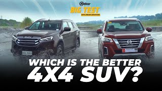 4x4 SUV Battle  Isuzu MUX vs Nissan Terra  Top Gear Philippines Big Test [upl. by Maite181]