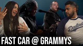 Reacting to Tracy Chapman amp Luke Combs Fast Car Performance at the Grammys [upl. by Artenehs]