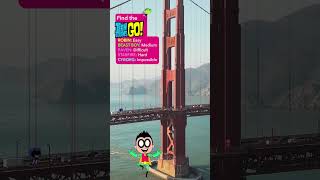 Find the Characters in a Gigantic Bridge  Teen Titans Go  Cartoon Network  Shorts [upl. by Aisyram10]