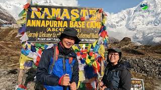 Annapurna Base Camp Trek ABC2023 Annapurna Sanctuary [upl. by Mallory]