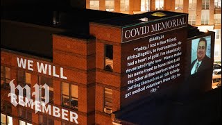 Covid19 victims are memorialized across DC [upl. by Frayda420]