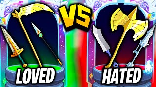 Most HATED vs Most LOVED Weapons in Brawlhalla [upl. by Groark]