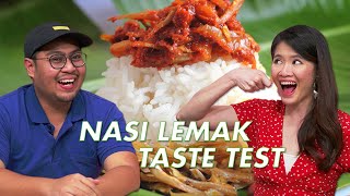 Trying Every Nasi Lemak In Our Area [upl. by Merdith]